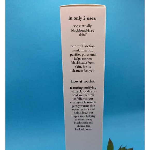 Philosophy Purity Made Simple Pore Extractor Clay Mask, Large 5oz, NEW - Picture 5 of 7